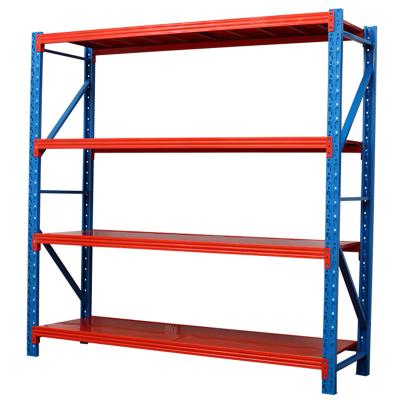 China Easy installation Space saving storage racking system industrial shelves boltless shelving for sale