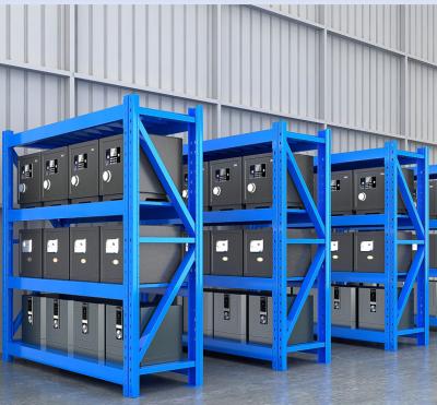 China Easy installation Customized warehouse racking system metal shelves boltless storage shelf for sale