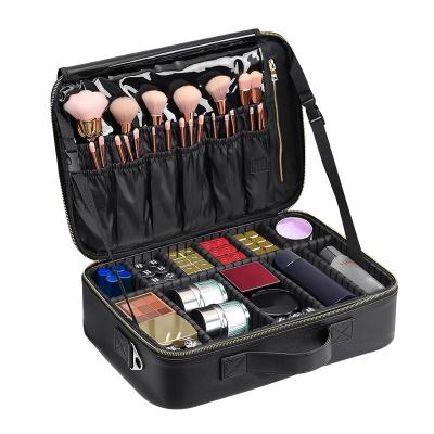 China Hot Selling Fashion Abeis Amazone Polyester Cosmetic Make Up Case Bag Customize Cosmetic Bags For Ladies for sale