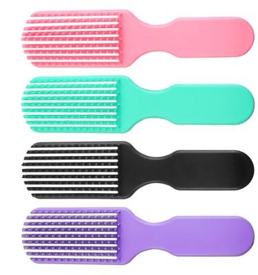 China Low MOQ Waterproof Abeis LOGO Octopus Detangler Hair Brush Custom Plastic Hair Brush For Girls for sale