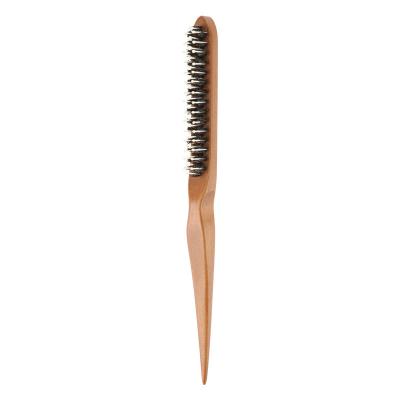 China Abeis Home Hair Comb Tools Hot-Selling Message Smooth Scalp Hair Wooden Handle Hand Comb for sale