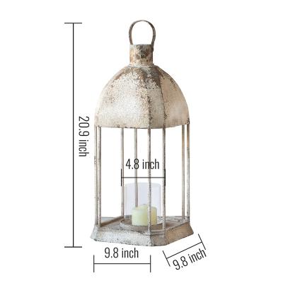 China Distressed Finish Vintage Distressed Finish Outdoor Metal Post Sconce, Decorative Farmhouse 21