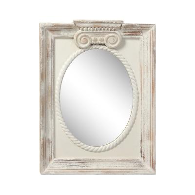 China Home Decorative Accent Rectangle Simple Wooden Bathroom Wall Mirror - Buy Plain Wall Mirror, Decorative Living Room Wall Mirror for sale