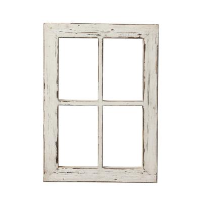 China Rustic China Wall Decor for Photo Picture Collages and Wall Art Home Decoration High Quality Wood Diy Wall Art, Window Frame for sale