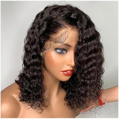 China Wholesale Silky Straight Deep Wave Hair Wigs Headband Brazilian Wave Hair Wig Headband Wigs For Women for sale