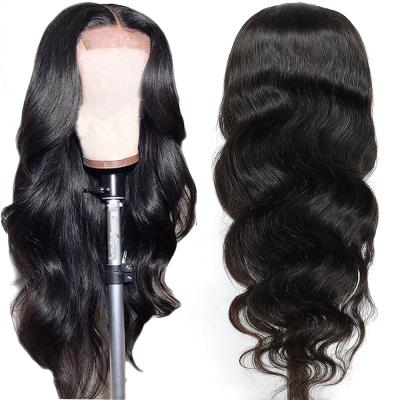 China Swiss Wave Seller Stock 13X6 Hd Lace Wigs Silky Straight Transparent Swiss Hair Lace Front Glueless Brazilian 100% Natural Virgin Hair Wigs for sale