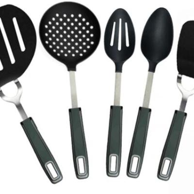 China Sustainable Homesmart Kitchen Tools 6 Pcs Nylon Kitchen Accessories With Spatula Strainer Spoon Turner Fish Turner For Home Kitchen Cooking for sale