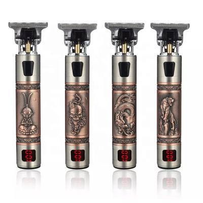 China Barber Professional Buddha Dragon Electric Hair Clipper Cordless Safety Men Beard Shaving Hair Trimmer for sale