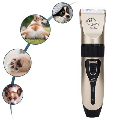 China Holesale Cat Electric Pet Dog Hair Viable Professional Animal Trimmer Cordless Pet Clipper for sale