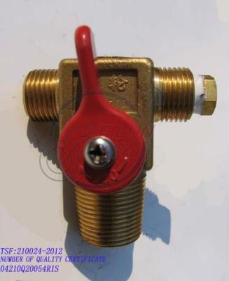 China QF-T1 CNG Brass Valve Used in Vehicle Cylinder (20MPa) 1/4turn Ball Valve for sale