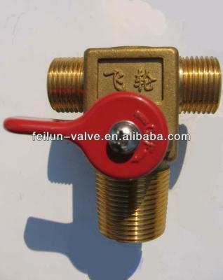 China QF-T1B CNG Brass Cylinder Brass Auto Valve With Connector for sale