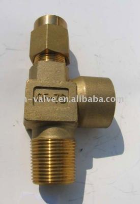 China QF-7B Brass Needle Cylinder Valve For Oxygen Cylinder for sale