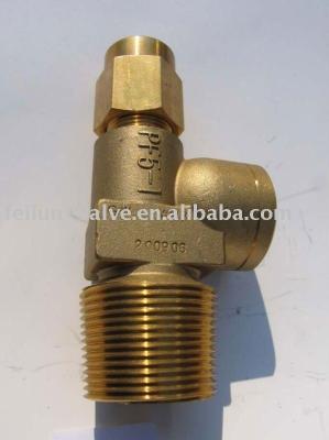 China PF5-1 Brass Acetylene Cylinder Brass Valve for sale