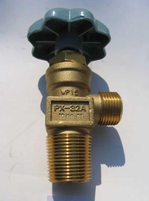 China Argon Cylinder PX-32 FEILUN Argon Cylinder Valve , High Pressure Argon Valve for sale