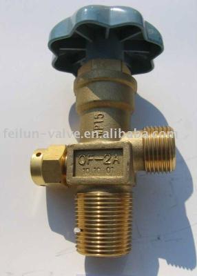 China QF-2A Brass Handwheel Copper CO2 Cylinder Valve for sale