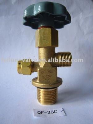 China QF-35C CO2 Carbon Dioxide Brass Valve For Gas Cylinder for sale