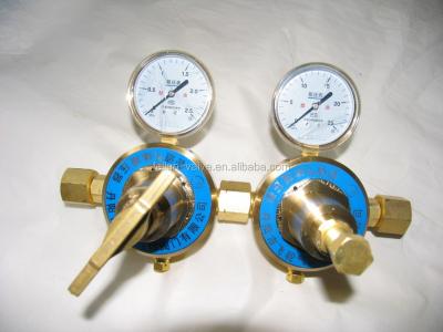 China feilun YQJ-11 brand brass oxygen pressure regulator for oxygen manifold for sale