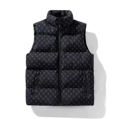 China QUICK DRY Cotton-padded vest men's autumn and winter new sleeveless vest youth padded jacket warm cotton-padded vest. for sale