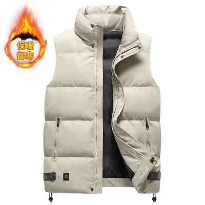 China QUICK DRY Vest Men's Cotton Bottom Europe and America Border Sleeveless Vest Padded Warm Coat for sale