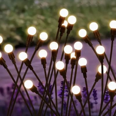 China Solar Warehouse Outdoor Light House Yard Atmosphere Lawn Light Waterproof Garden Villa Arranged Firefly Lamp Decorative Light for sale