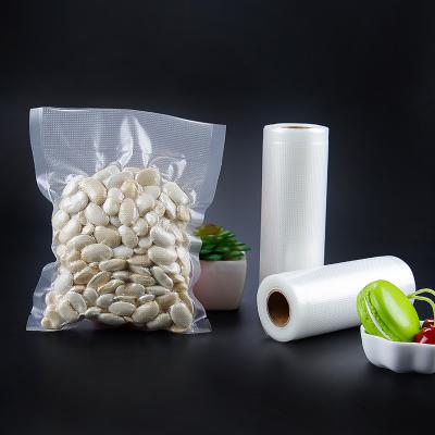 China BPA Free Barrier Vacuum Sealer Bags Rolls Machine Embossed Airtight Seal Rolls for sale