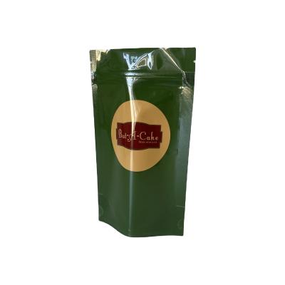 China Glossy Matte Surface Customized Doy Pack Stand Up Barrier High Mylar Coffee Barrier Aluminum Foil Pouch Ziplock Packaging Bag With Zipper for sale