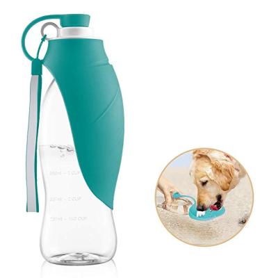 China Viable Viable Silicone Pet Portable Water Dispenser Expandable Flip-Up Sheet for sale