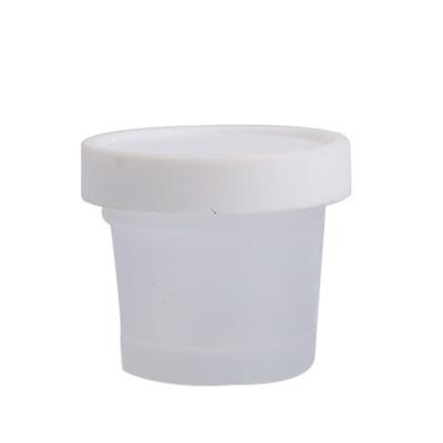 China New Design Custom Logo 100ml Single Wall Pudding Ice Cream Cup With Lid for sale