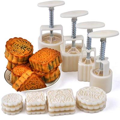 China Sustainable Food Grade ABS Main-Pressure Moon Cake Mold for sale