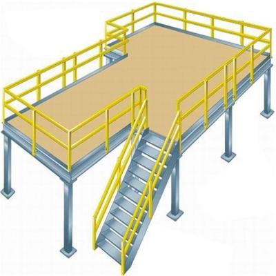 China Durable Heavy Duty Storage Racking Shelves Warehouse mlti-row Mezzanine Racking For Small Items for sale