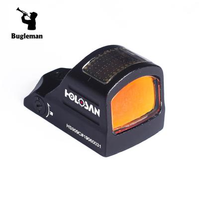 China Forged Aluminum+Silicon Stack Solar Red Dot Sight Bugleman RMR Solar Tactical Scope For 20mm Airsoft Rails for sale