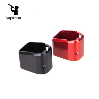 China Aluminum Alloy Bugleman Magazine Extension Base Tactical Aluminum Protection for Smith and Wesson M&P +5 /6 9 /40 for sale