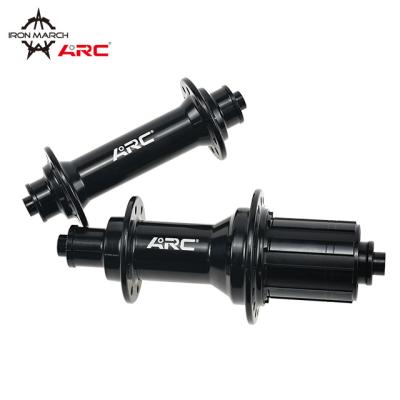 China Hot Sale Amazon Amazon Aluminum Alloy ARC Bike Hub RT-010F/002R Aluminum Alloy Road Bike NBK Bearings J-bend Road Bicycle Parts Hub for sale