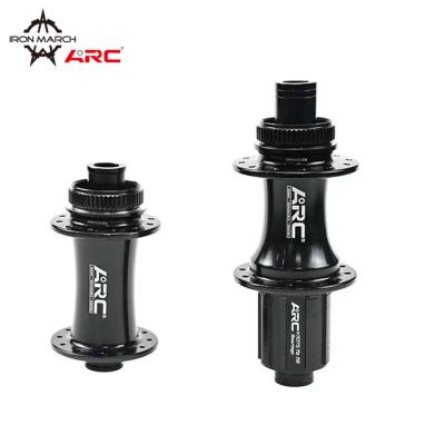 China Wholesale ARC Aluminum Factory MT-046F/R NBK Accessories Supporting J-bend Aluminum Alloy Road Disc Brake Hub Lock Road Bike Center Hub for sale