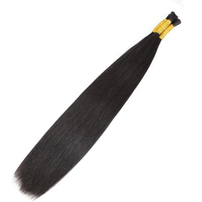 China Silky Straight Bulk Real Wave Crystal Hair Wire Connect Extension Hair for sale