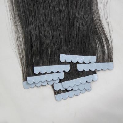 China Straight Hair Can Be Ironed And Non-incarcered Invisible Double Sided Real Hair Glue Hair Dye Piece for sale