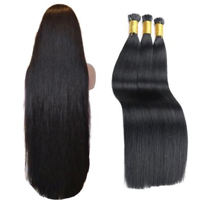 China Hot Selling Silky Straight Wave I-tip Hair Extension for sale