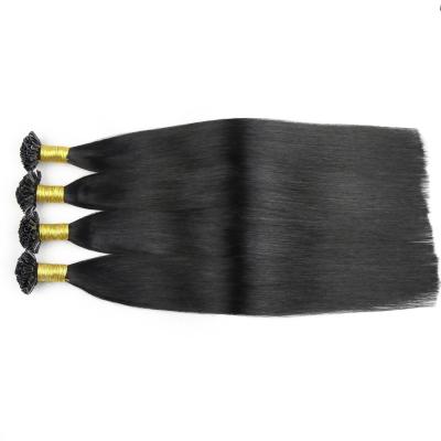 China Silky Straight Wave Popular Colors Nail Tip Hair Extension Bundles U Tip Hair Extensions for sale