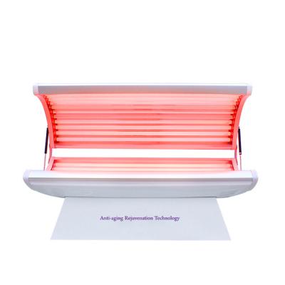 China Anti-Puffiness Weight Loss Red Led Light Face Care Equipment Anti Aging Collagen Therapy Bed For Beauty Salon for sale