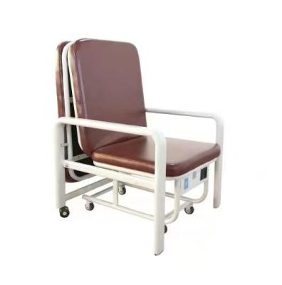 China Accompanying Multifunctional 1850MM Hospital Folding Chair Bed for sale