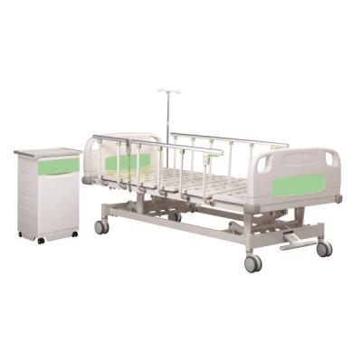 China 3 Movements ISO 9001 750MM Adjustable Electric Hospital Bed Three Function Hospital Bed for sale