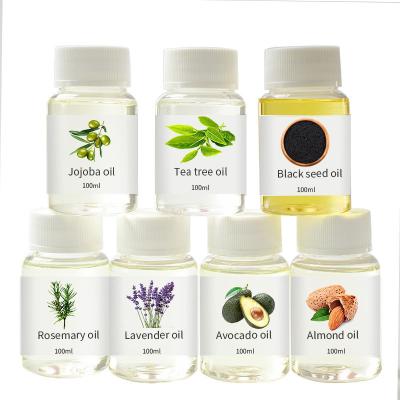 China Global Wholesale Organic Avocado Oil Bulk Oil Skin Care Products Jojoba Sweet Almond Carrier Cold Pressed Pure Oils for sale