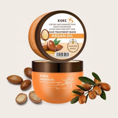 China Baolin Private Label 100% Argan Oil Deep Moisturizing Repairing Organic Keratin Treatment Hair Mask for sale