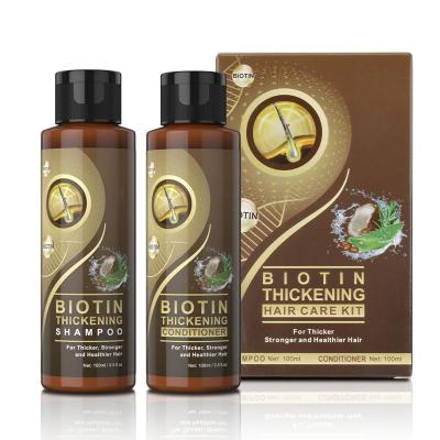 China Loss Prevention Baolin OEM Biotin Thickening, Anti Hair Loss Hair Shampoo Stronger And Hair Growing Moisturizing Conditioner for sale