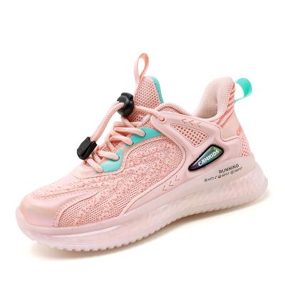 China 2021 Light Weight Children Girl School Casual Shoes Fashionable Kids Sport Shoes for sale