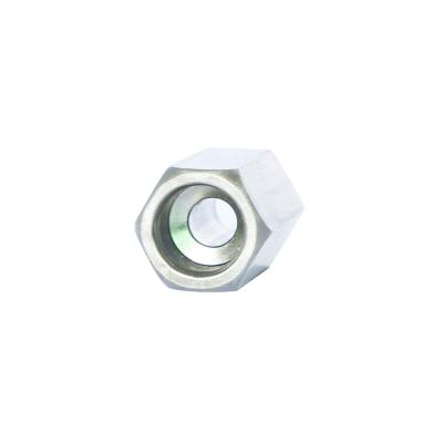 China Multi Purpose Customization Hotels Hardware Parts Stainless Hexagon Pipe Sleeve Bushings for sale