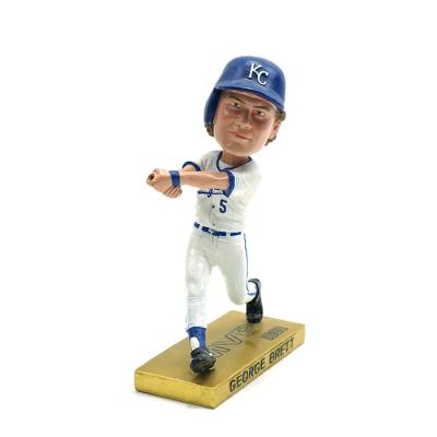 China Worldwide custom dashboard bobbleheads resin statue player sports bobblehead for sale