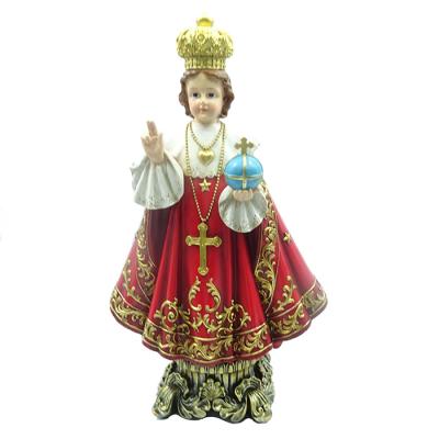 China Europe Religious Resin Crafts Infant Jesus Of The Holy Prague Statues for sale