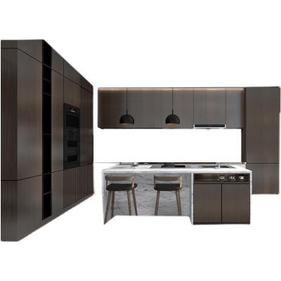 China White High Gloss Lacquer L Shape Modular Small Kitchen Unit Cabinet PANEL Designs for sale