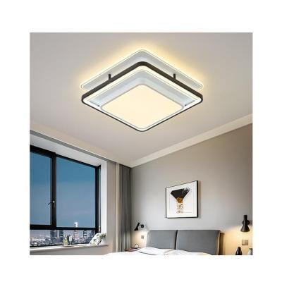 China Modern Design 48W 68W Modern Design Mount Dimmable LED Acrylic Smart Ceiling Light Outdoor Decoration Iron Housing With Remote Control for sale